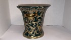 Rare William Sung Cache Pot Planter Handmade&Hand Painted  Tapestry FloralMotifs — photo 2
