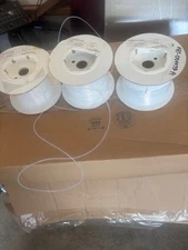 PTFE lightwall tubing #12 or #17 guage  approx 500 to 800 ft ft each roll choice