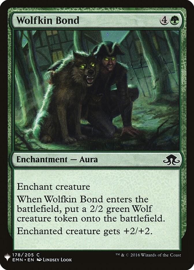 Wolfkin Bond 178 Common The List Reprints Magic: The Gathering Near Mint