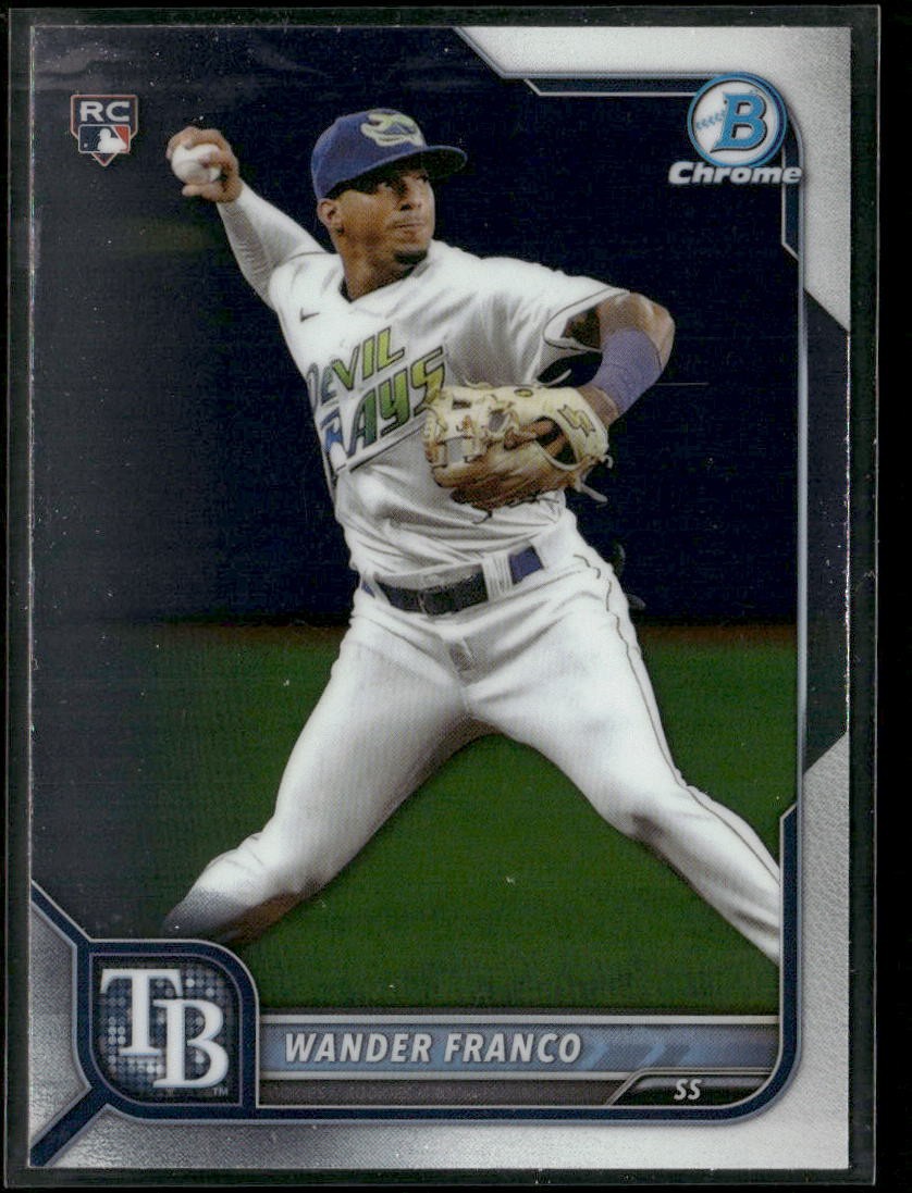 2022 Bowman Chrome #10 Wander Franco Rookie RC