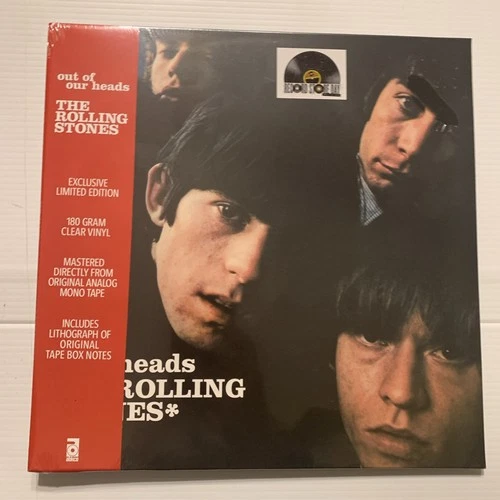 New Sealed Rolling Stones - Out of Our Heads RSD 2025 180 Gram Clear Vinyl