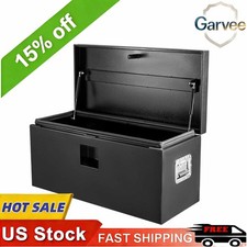 Steel Truck Bed Tool Box Trailer Tongue Box Storage Organizer Tool Chest For Rv