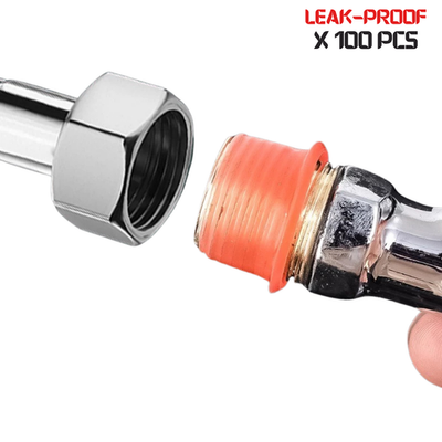 #ad Sealing Gasket Leak Proof 100pcs Durable Silicone Plumbing Water Pipe Washer $32.00