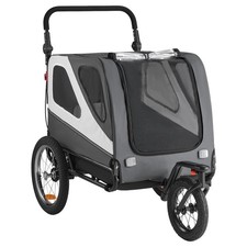 Uimoso Pet Bicycle Trailer  Stroller Dog Bike Carrier 100 lb Water Resistant