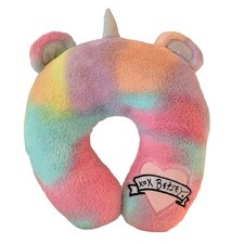 BETSEY JOHNSON child's unicorn neck travel rest colorful rainbow