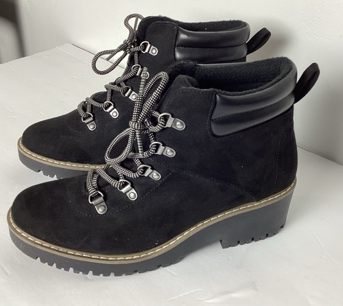 Sonoma Goods For Life Ortholite Eco Damen Wander Arbeitsstiefel schwarz Größe 10M