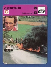 1977 Finnish Sportscaster Auto Racing #192 Niki Lauda
