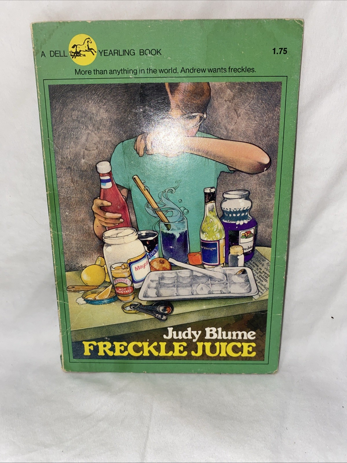 Freckle Juice by Judy Blume – 1971 Dell Yearling Paperback – Classic Children’s