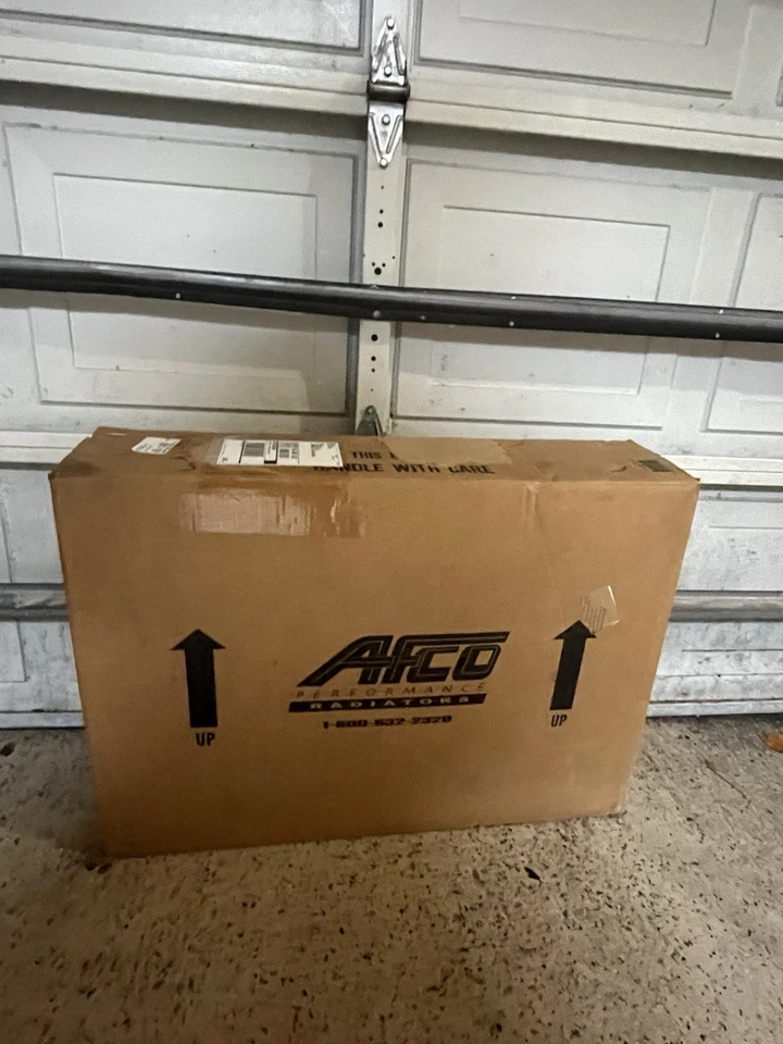 AFCO Intercambiador de Calor Negro / Intercooler Kit Actualización 10-14 F-150 Raptor 6.2 Roush Foto 2 de 4