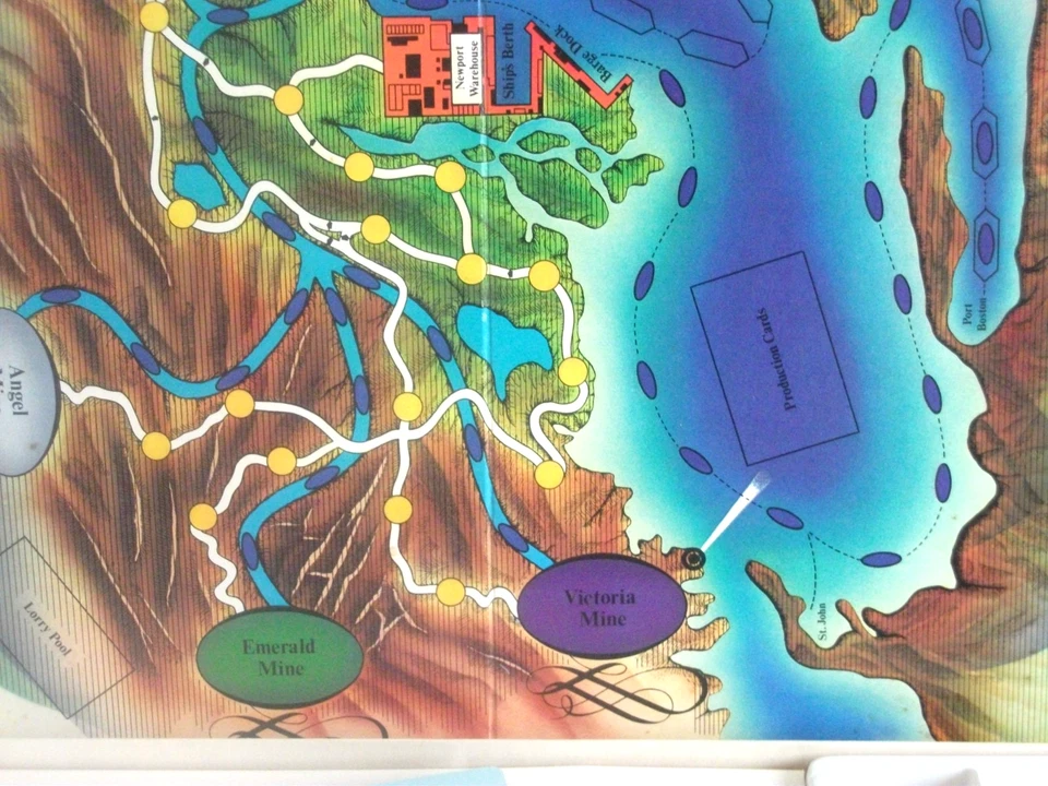 Waddingtons Business Game (Mine a Million) Jeu D'Affaires, 1970s VGC Complete - Image 3 of 4