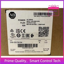 25B-D017N104 SER A Allen-Bradley PowerFlex 525 7.5kW 10Hp AC Drive US Free Tax