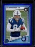 2025 Panini Donruss Optic Tyler Warren Rated Rookie Blue Hyper Prizm #234 Colts