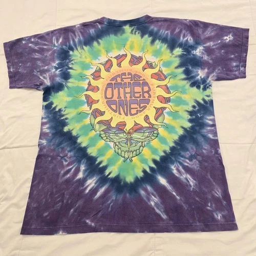 Grateful Dead "The Other Ones" tie dye tee con 2000s vintage concert t-shirt, vintage, single stitch, B+ condition