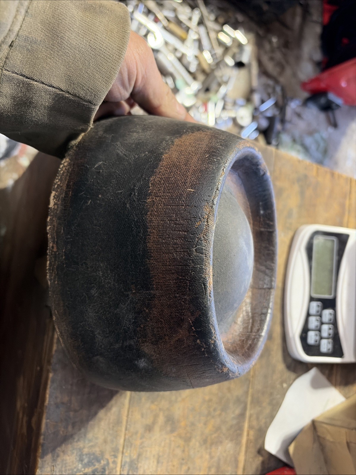 Vintage/Antique  Hat Mold Millinery Hat Block Form Insert