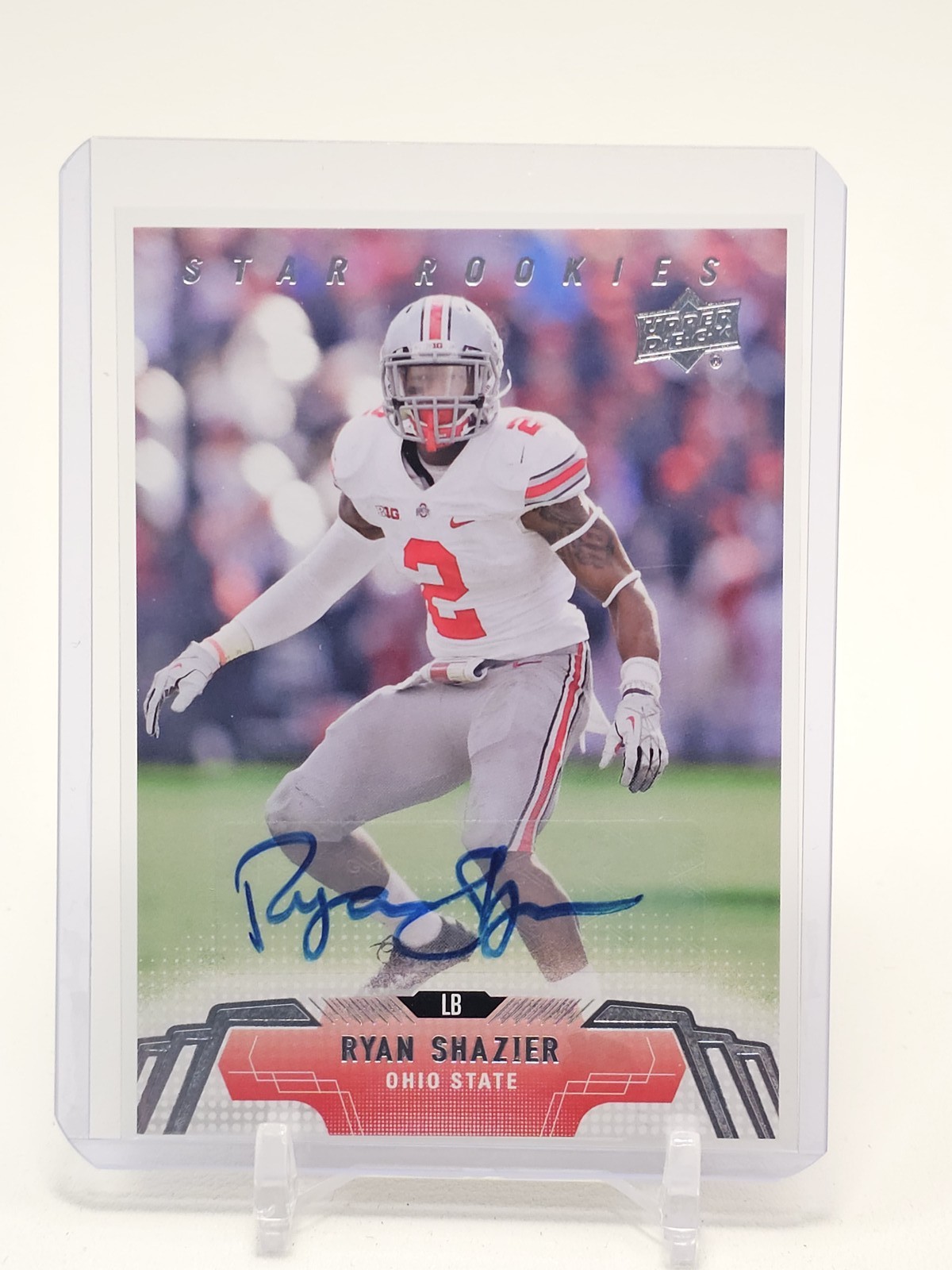 Ryan Shazier Upper Deck #184 Autograph
