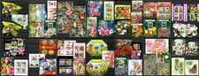 ORCHIDS flowers collection Pt.1 (2011-2016) - 52 s/s MNH #CNA400