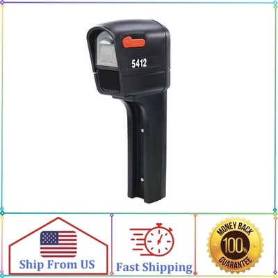 Step2 MailMaster Plus Plastic Mailbox with Black Finish