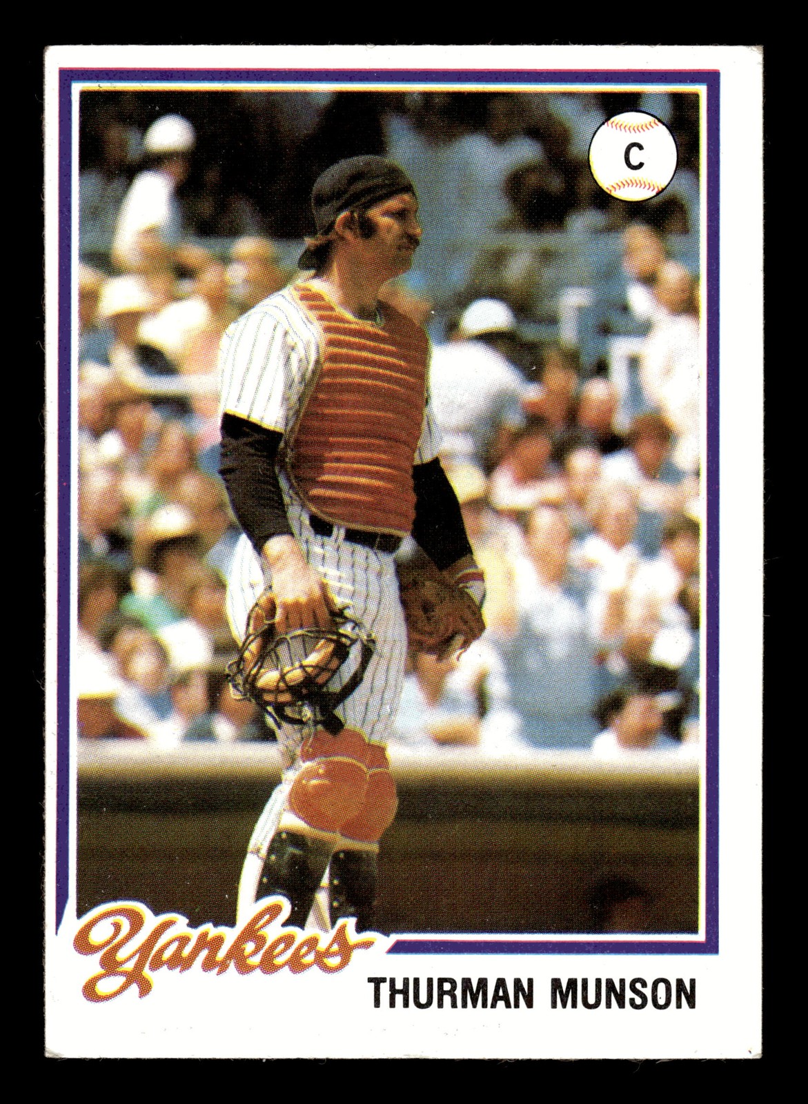 Thurman Munson #2 Baseball Cards 1978 Burger King Yankees trading card — raw and PSA graded price guide