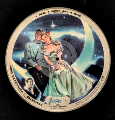 Vogue  Picture Disc R-779, A MAN, A MOON & A MAID/CUBAN YODELIN' MAN