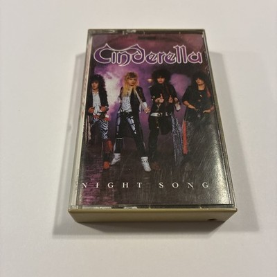 Cinderella - Night Songs (Cassette 1986, Mercury)-a