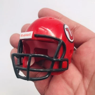2012 Riddell Utah Utes Football Micro Mini Helmet 2" University of Utah NCAA - Image 1 of 4