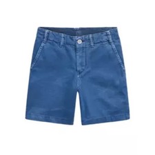 NWT Polo Ralph Lauren Boys Blue Cotton Twill Shorts Preppy Classic Summer