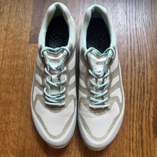 ECCO Biom Fjuel Low Cut Tie Lace Walking Sneakers Shoes Womens Size 8 Eu 39
