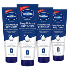 Vaseline Intensive Care Deep Moisture Body Cream 9oz 4 Pack