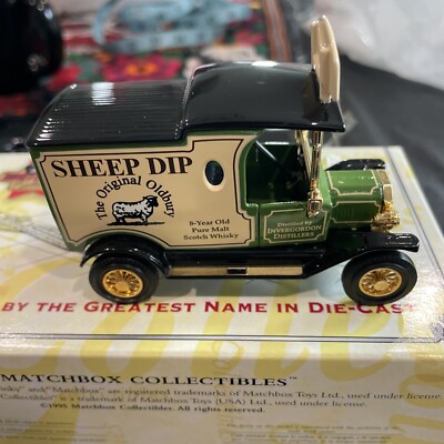 NIB-Matchbox Collectibles Best of Scotland- Sheep Dip 1912 Ford Model T #YWG05-M