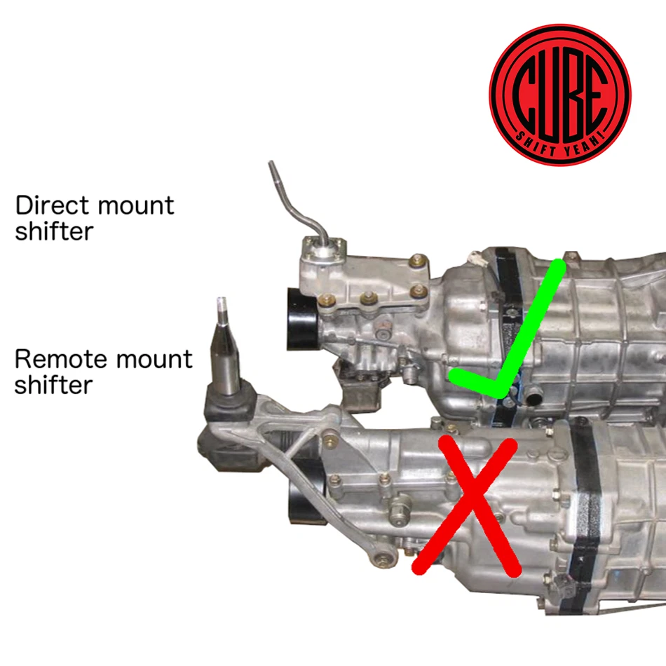 CUBE Speed - Supra short shifter suit Toyota Supra W50 W55 W57 W58 R154 78-2002 - Image 4 of 4