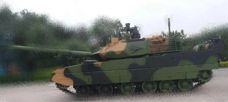 1:72 ARTISAN Chinese ZTQ15 Black Panther Light Tanks Vehicles PVC Diecast Model - Image 4 of 4