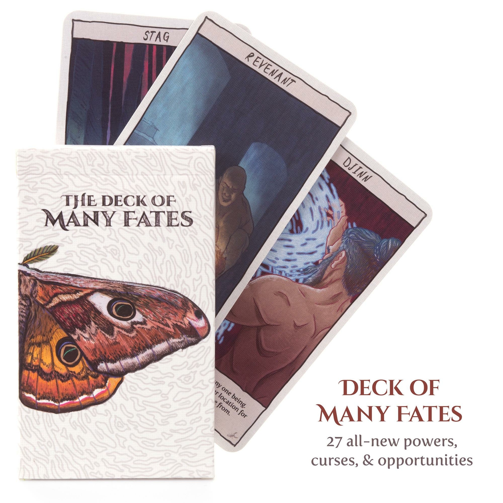 The Decks of Many Things & Many Fates (2 Decks) RPG DND Jumbo Tarot