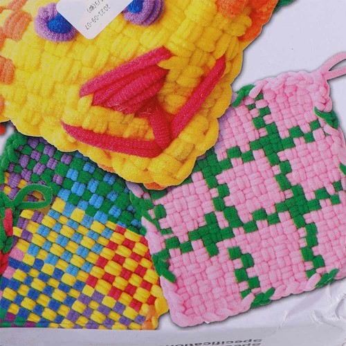 Handcraft Potholder Loops Crafts Kit Potholder Loops Weaving Loom Ideal Gifts - Picture 11 of 12