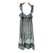 Dex Plus Diya Ruffled Neckline Maxi Dress 3X NWT