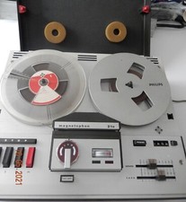 magnétophone à bandes 2 pistes TELEFUNKEN 210 FONCTIONNE mais besoin révision