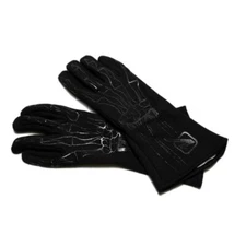 Velocita 131 Safety Driving Gloves Racing 2 Layer Skeleton SFI 5 Black Small