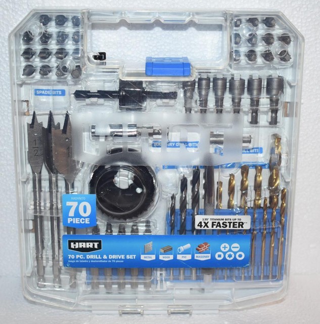 HART Hadvm70 70-piece Drill and Drive 