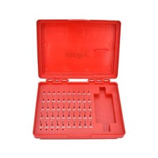 Pin Gage Set, 50Pcs/Set M0- 0.011-0.060 inch Steel Plug Pin Gage Set 0.0002 i...
