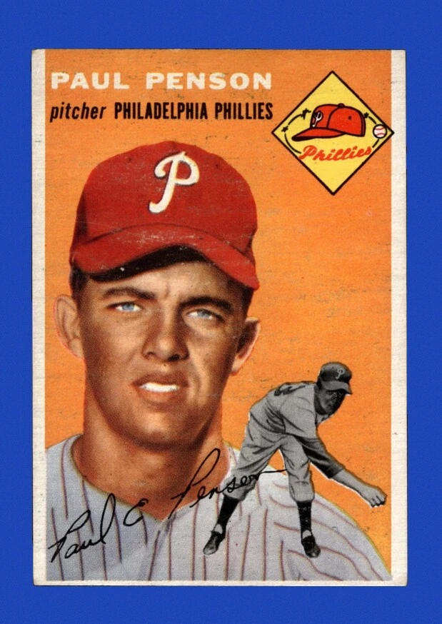 Paul Penson trading card