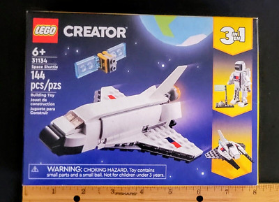 BRAND NEW ~LEGO #31134 Creator 3 In 1 Space Shuttle Astronaut ~ 144 PCS ~ Age 6+