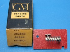 Nos 1963 Olds Super Dynamic 88 Starfire 98 Fiesta Heater Blower Resistor With Ac