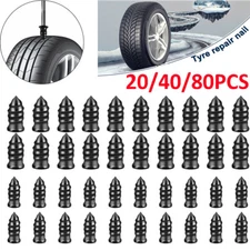 10-80 Tire Repair Screw In Rubber Plug Nail Car Tyre Puncture Repair Kit Offroad