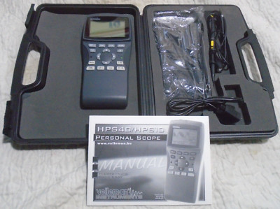 Velleman HPS40 Personal Scope Oscilloscope Isolated Rs232 Handheld Never Used