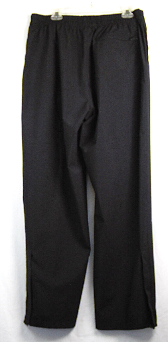 Walter Hagen Black Polyester Water Resistant Golf Rain Pants L