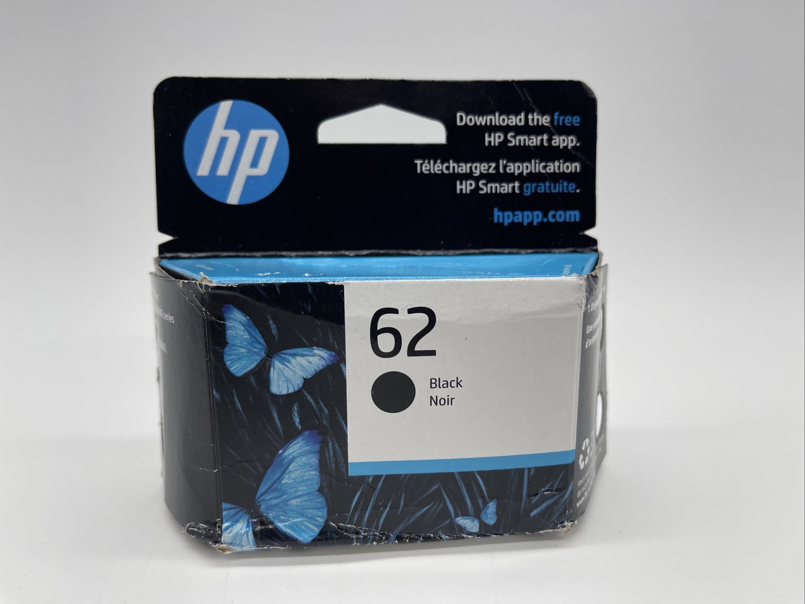 HP 62 (C2P04AN) Black Ink Cartridge Expiration July 2023 eBay