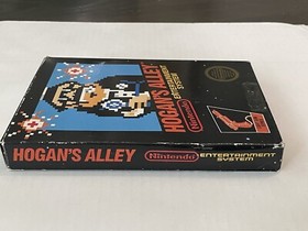 Hogan's Alley (Nintendo NES, 1985) Complete in Box CIB Hangtab 5-Screw
