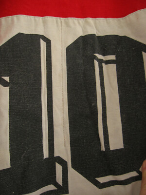 Maillot Rugby Vintage Challenge De L'Essor Années 80 - #10, Acrylique, Taille XL