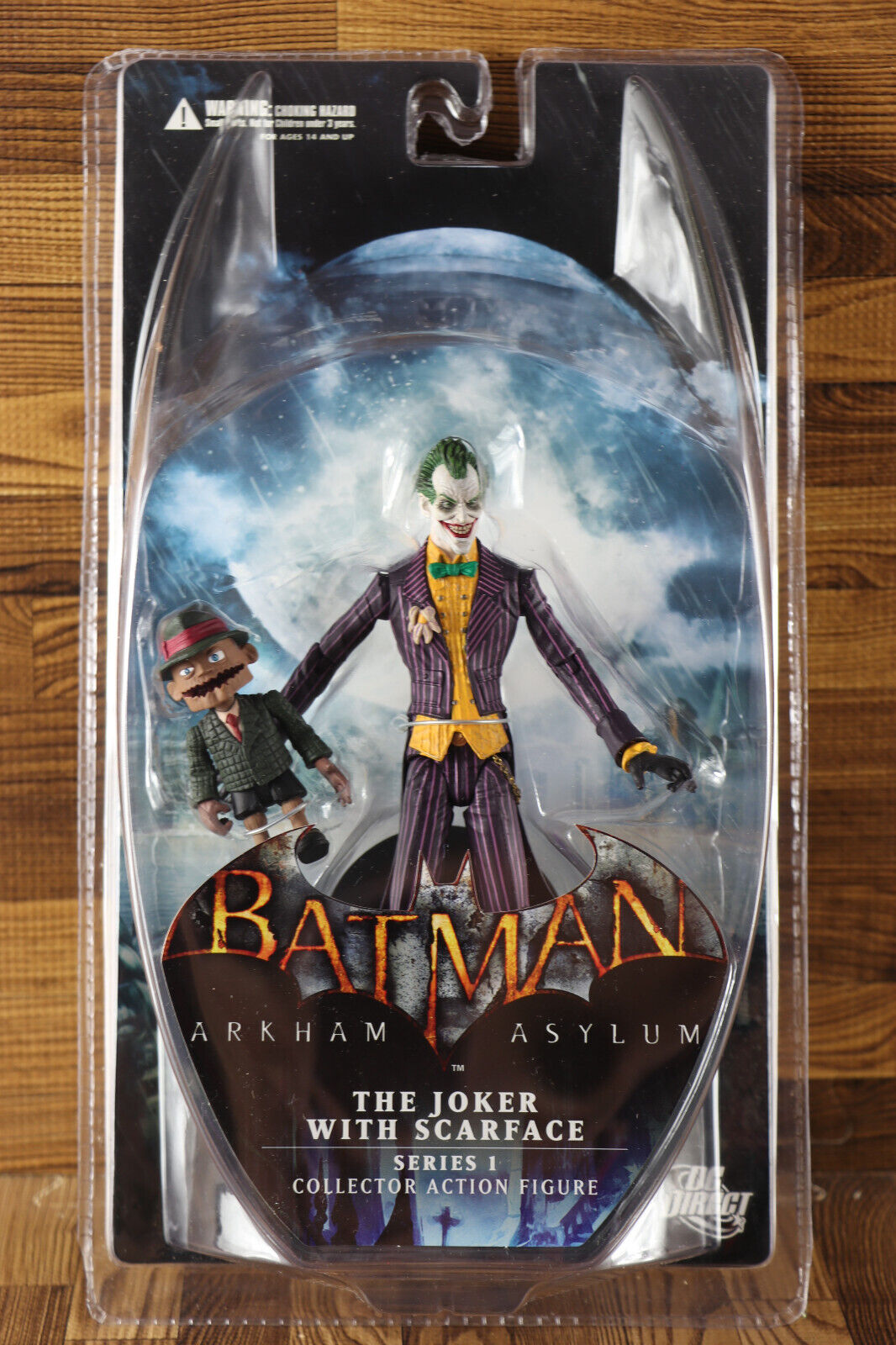 DC Direct BATMAN Arkham Asylum The Joker With Scarface Series 1 Action Figure 