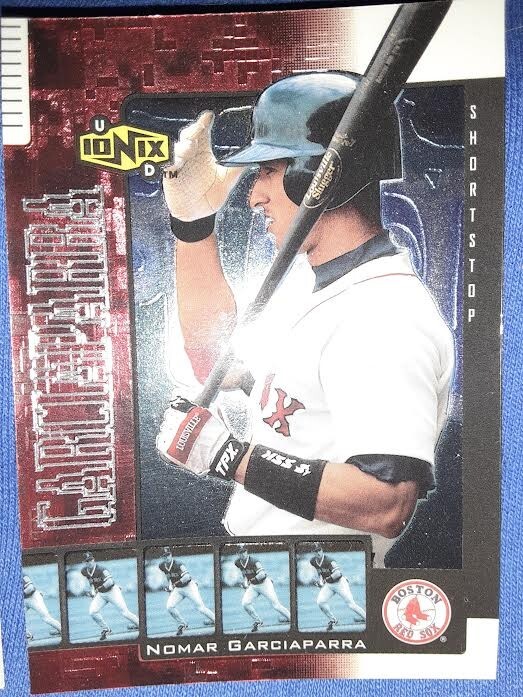 2000 UD Ionix Nomar Garciaparra    #45 Boston Red Sox foil