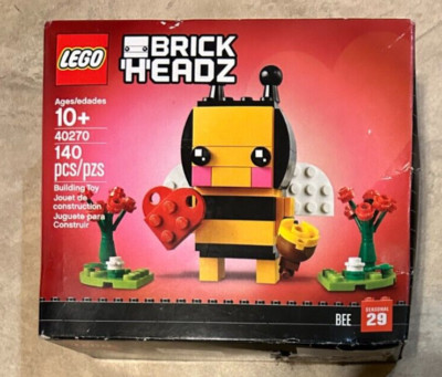 LEGO Brick Headz Valentines Day Bumble Bee 40270 Set NEW Sealed in Box
